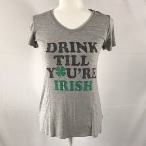 Maurice’s- distressed screen print tee